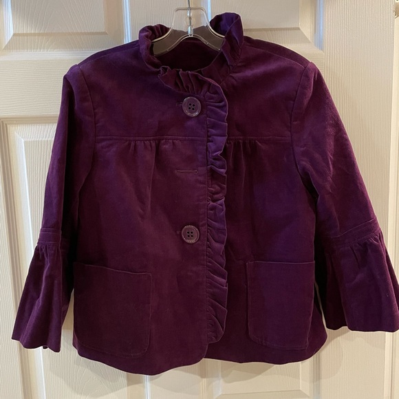 Funky purple corduroy jacket/blazer - Picture 2 of 5